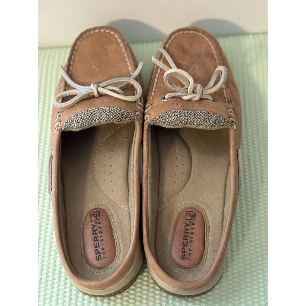 Sperry brown leather